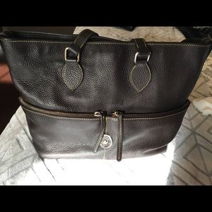DOONEY and BOURKE Brown Leather Tote